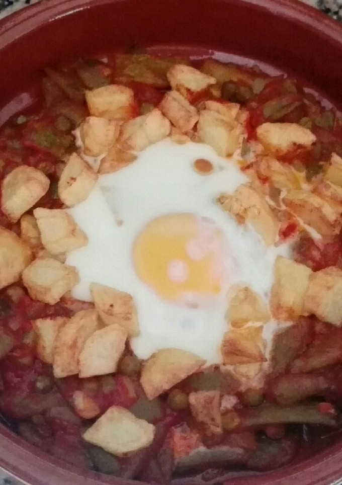 Una foto de Huevos 🍳 a la flamenca