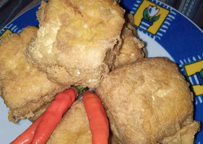 Tahu kuning kress khas kediri