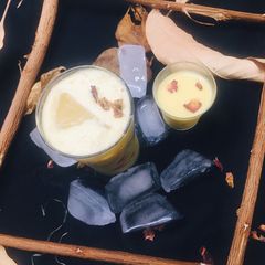 A picture of Thandai.