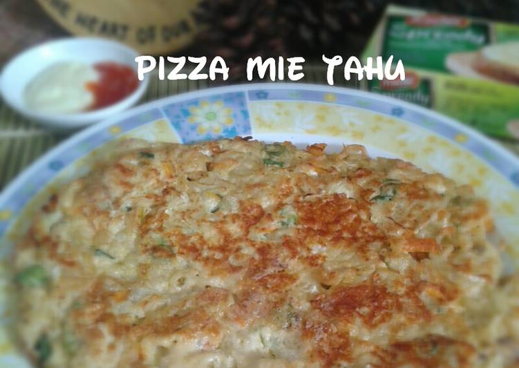 Resep Pizza Mie Tahu yang Enak Banget