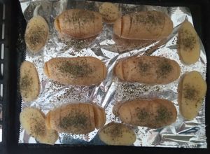 Foto principal de Patata al horno corte acordeon (Hasselback)