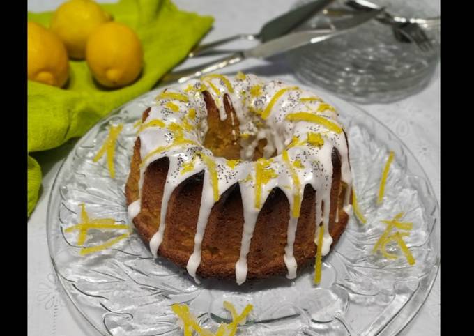 Torta chiffón de limón y amapolas Receta de Carolina - Cookpad