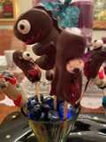 Chocolate-Covered Grapes for Halloween 👻 🎃