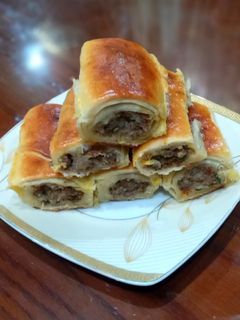 صورة لوصفة البوريك التركي باللحم