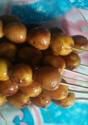 Foto resep Sate telur puyuh