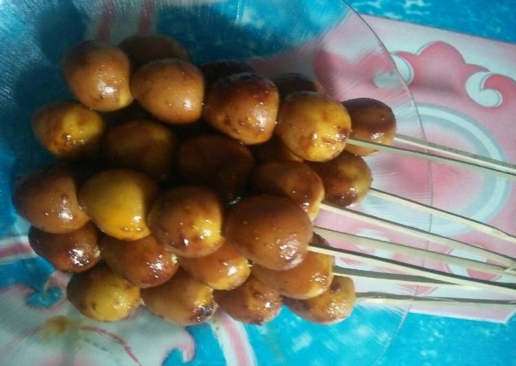 Sate telur puyuh