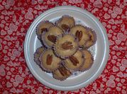 Una foto de muffins de queso filadelfia