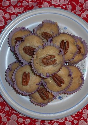 Una foto de Panquecitos de queso con nuez