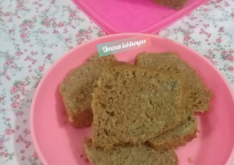 Bolu pisang milo kukus