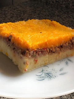 Una foto de Riquísimo pastel de papa y zapallo