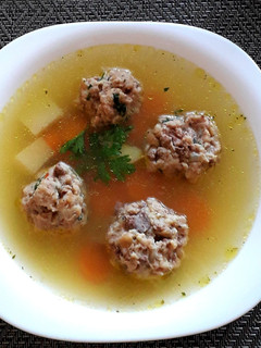 Májgombócleves🍲 recept fotója