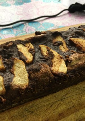 Una foto de Budín de manzana saludable 💚🌱
