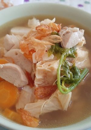 Foto resep Sop kembang tahu