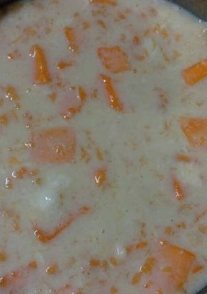 A picture of Mango kheer.