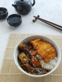 Foto resep Japanese Chicken Katsu Curry Rice