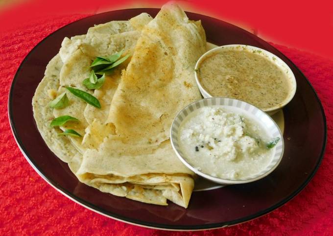 Barnyard millet dosa Recipe by Lakshmi Sridharan - Cookpad