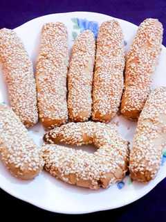 صورة لوصفة كعك ابو السمسم (كعك بالسمسم)