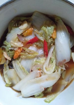 Foto resep Tumis sawi putih