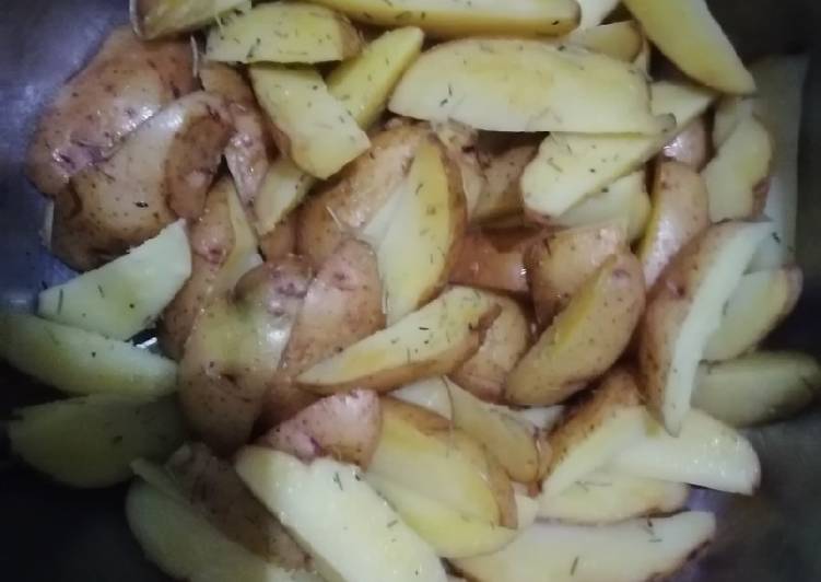 Recipe of Speedy Oven baked Potatoe jackets