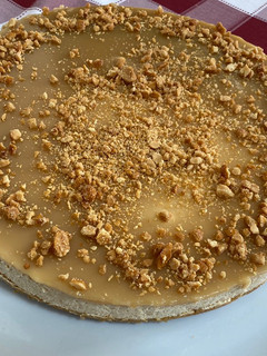 Una foto de Tarta de galleta y caramelo