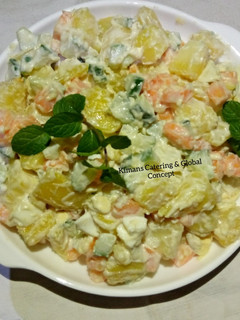 A picture of Potato salad.