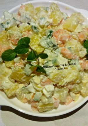 A picture of Potato salad.