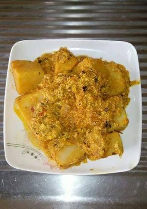 A picture of Yam porriage.
