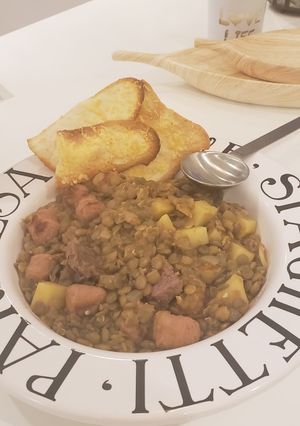 Una foto de Guiso de Lentejas