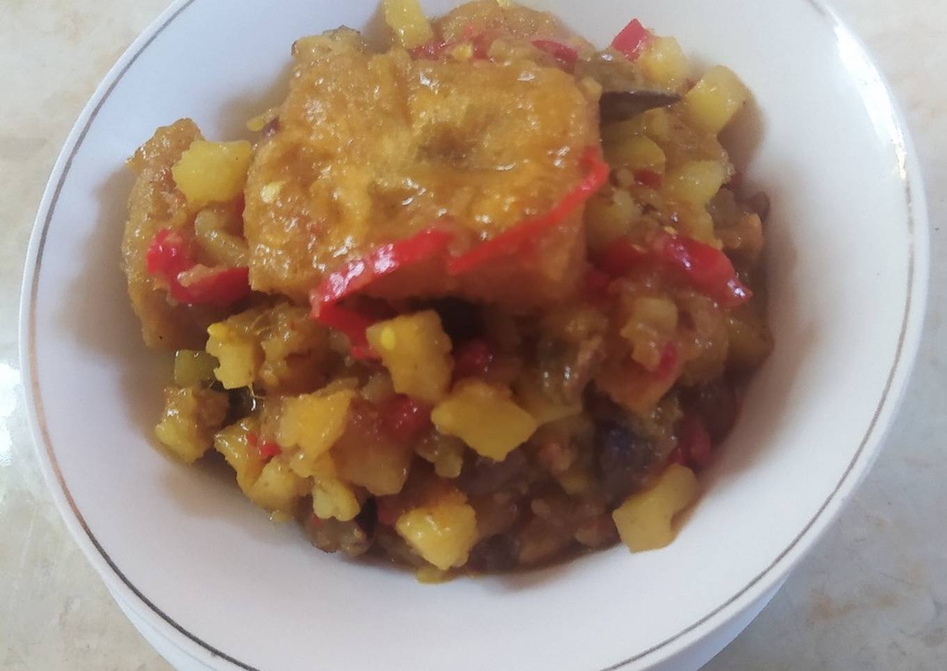 Sambel Goreng Kentang Ati Krecek