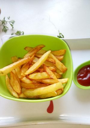 A picture of French fries.