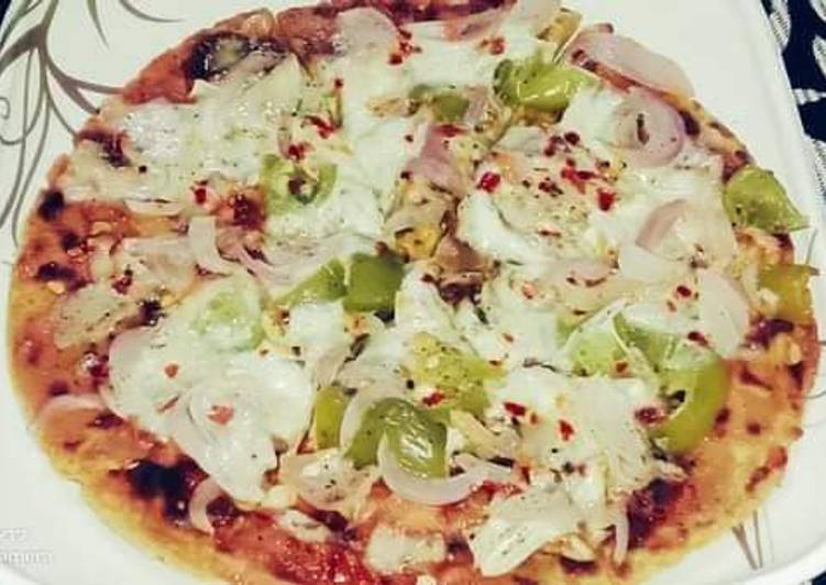 Recipe of Quick Pizza paratha