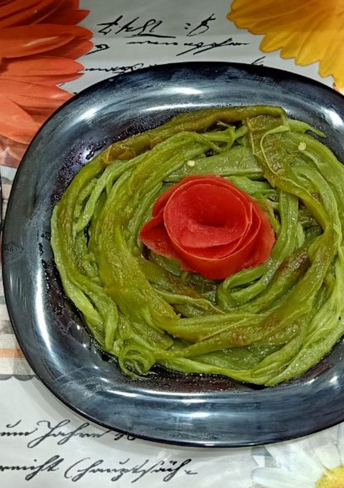 صورة لوصفة فلفل مشوي في الفرن