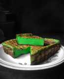 Kuih Bakar Pandan Magic Pan/Non-Stick Pan