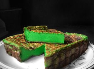 Gambar Kuih Bakar Pandan Magic Pan/Non-Stick Pan