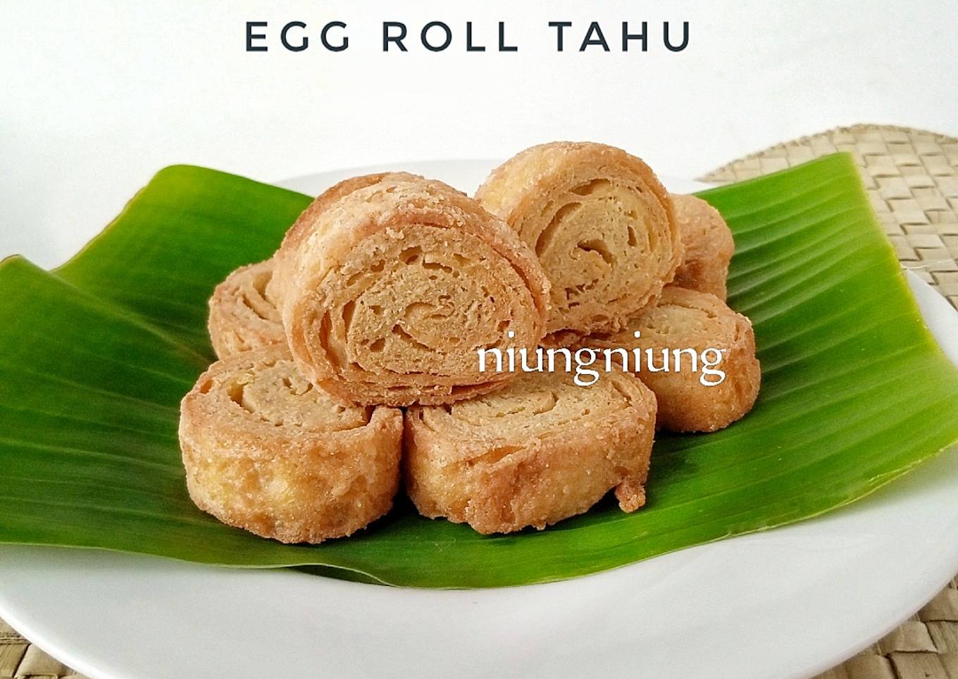 Egg Roll Tahu kobe