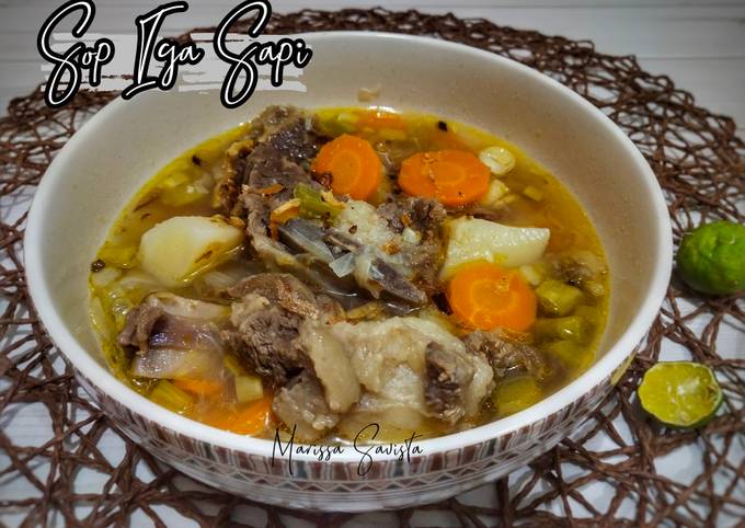 149. Sop Iga Sapi