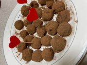 Una foto de trufas de leche