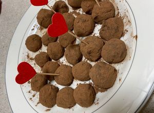 Una foto de Trufas brigadeiros