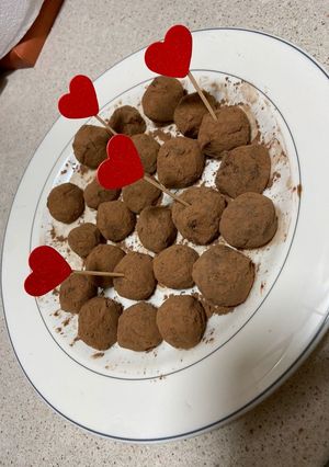 Una foto de Trufas brigadeiros