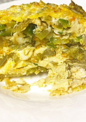 Una foto de Budín de verduras que tenía en la heladera 😉