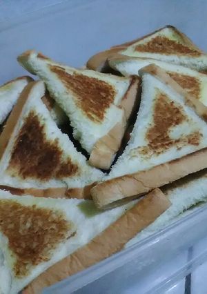 Foto resep Roti bakar teflon praktis & enak