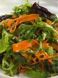 Spicy Honey Lemon Lettuce Salad