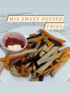 Foto resep Mix sweet potato fries