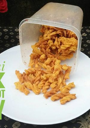 Foto resep Makaroni Ulir Crunchy Hot Spicy