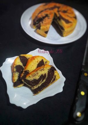 Foto resep Marmer Cake #KetobeticCakeFlour #Ketopad