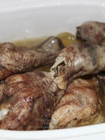 Easy Way Make Recipe Chicken with Barbecue Salt and Five Spices in Slow Cooker that is Delicious, Tasty}