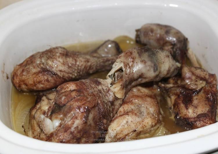 Step-by-Step Guide to Make Quick Chicken with Barbecue Salt and Five Spices in Slow Cooker