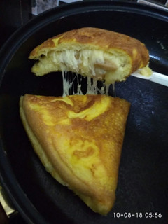 Foto resep Pizza telur dadar