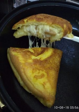 Foto resep Pizza telur dadar