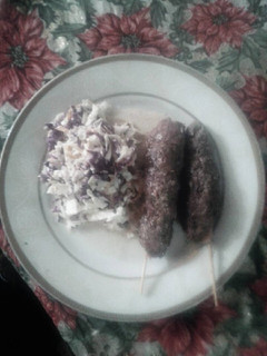 Una foto de Kofta kebab – Albóndigas árabes